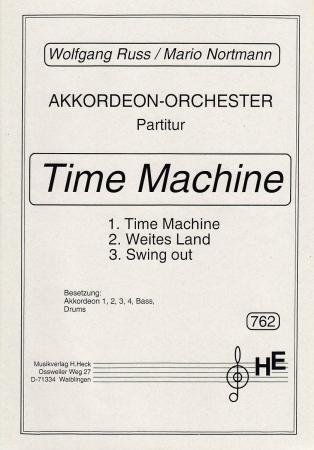 Time Machine, Wolfgang Ruß, Mario Nortmann, Akkordeon-Orchester, leicht-mittelschwer, Akkordeon Noten