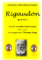 Preview: Rigaudon, ​op.93 Nr.2, Camille Saint-Saëns, Thommy Reeg, Akkordeonorchester, mittelschwer, Akkordeon Noten