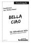 Preview: Bella Ciao, Einzelausgabe, Stefan Bauer, Akkordeon-Solo, Easy Version & Advanced Version, Sommerhit, Akkordeon Noten
