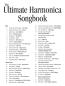 Preview: The Ultimate Harmonica Songbook, Diatonische Mundharmonika in C-Stimmung, Blues Harp, Spielheft, Soloband, mittelschwer, Rock- & Pop-Klassiker, Folk Songs, Evergreens, Klassiker, Weihnachtslieder, Mundharmonika Noten, Inhaltsverzeichnis