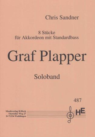 Graf Plapper, Chris Sandner, Akkordeon-Solo, Standardbass MII, Spielheft, Soloband, leicht, Akkordeon Noten