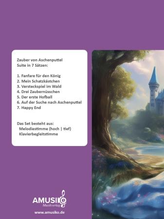 Preview: Zauber von Aschenputtel | Suite für hohe C-Melodieinstrumente und Klavier Preview: Zauber von Aschenputtel, Petra Cortijo, für hohe C-Melodieinstrumente & Klavierbegleitung, Querflöte, Blockflöte, Oboe, Mundharmonika, Kammermusik, Spielheft, Suite in 7 Sätzen, Unterricht, Konzert, Wettbewerb, Wettbewerbsnoten, Wertungsspiel, Originalkom