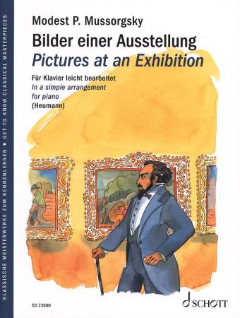 Bilder einer Ausstellung, Modest P. Mussorgsky, Hans-Günter Heumann, Klavier, Spielheft, Soloband, Klavierwerk, mittelschwer, Klavier Noten, Cover