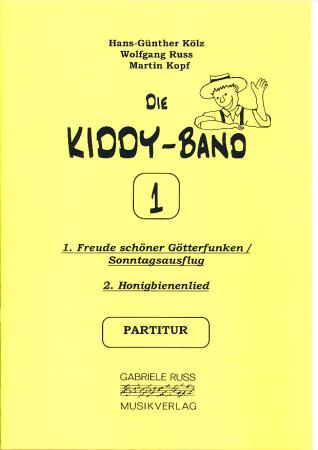 Die KIDDY-Band Vol. 1, Hans-Günther Kölz, Wolfgang Ruß Martin Kopf, Schülerorchester, ideale Ergänzung zur Kiddy-Schule, leicht, Akkordeon Noten