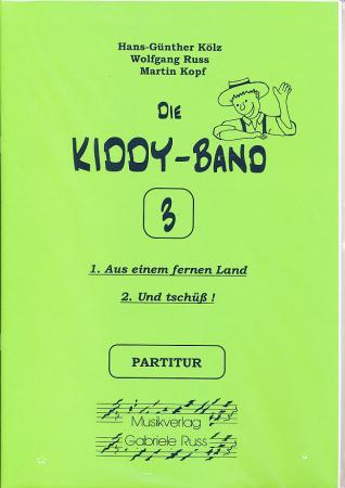 Die KIDDY-Band Vol. 3, Hans-Günther Kölz, Wolfgang Ruß Martin Kopf, Schülerorchester, ideale Ergänzung zur Kiddy-Schule, leicht, Akkordeon Noten