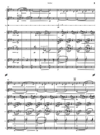 Eine Ballett-Suite in D-Dur, op. 130 - Satz 6: Finale, Max Reger, Stefan Hippe, Akkordeon-Orchester, Suite, (mittelschwer-) schwer, Spätromantik, Akkordeon Noten, Notenbeispiel