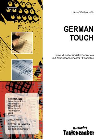 Gernan Touch, Hans-Günther Kölz, Akkordeon-Solo, Akkordeon-Orchester, mittelschwer, Akkordeon Noten