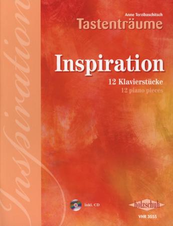 Inspiration, Anne Terzibaschitsch, Klavier, Spielheft, Soloband, mit CD, romantische Originalkompositionen, mittelschwer, Originalmusik, Klavier Noten