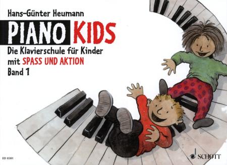 Piano Kids 1, Schulwerk für Klavier, sehr leicht, für Kinder, Klavierschule, Klavierunterricht, Klavierschüler, Anfänger am Klavier, Klavier Noten, Cover