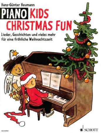 Piano Kids Christmas Fun, Hans-Günter Heumann, Klavier-Solo, Piano-Solo, Spielheft, Soloband, Weihnachtslieder, sehr leicht, Klavier Noten, Cover