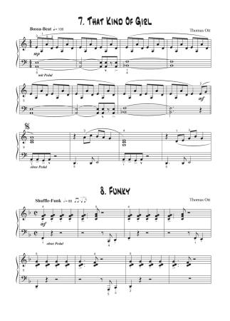Modern Piano Styles - Band 2, Thomas Ott, Klavier Solo, Klaviernoten, mittelschwer, 2. Stimme in C und Bb
