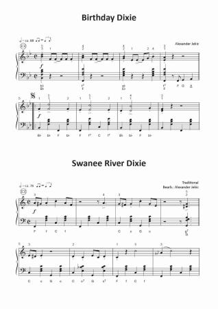 Preview: Einfach schöne Dixies | Alexander Jekic Preview: Einfach schöne Dixies, Alexander Jekic, Akkordeon-Solo, Standardbass MII, Spielheft, Soloband, Vorspiel, Konzert, Akkordeonunterricht, Dixieland, New-Orleans-Jazz, leicht, Anfänger, Wiedereinsteiger, inkl. Online-Audio, Akkordeon Noten, Notenbeispiel