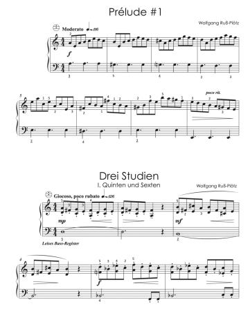 Kontraste, Wolfgang Ruß, Akkordeon-Solo, Standardbass, MII, Mittelstufe, Oberstufe, Akkordeon Noten, Tango, Variationen, Volkslied