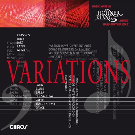 Variations, Hans-Günther Kölz, Orchester Hohnerklang Trossingen, Bauer Studios Ludwigsburg, Label Chaos, Rock, Pop, Classics, Jazz