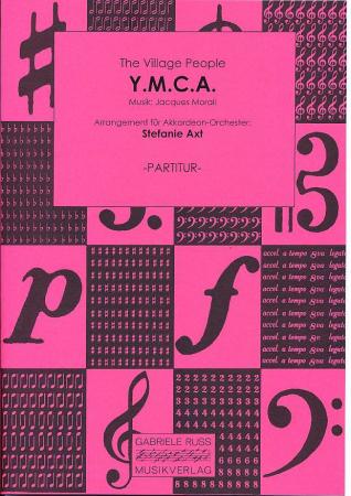 Y.M.C.A., Jacques Morali, Stefanie Axt, Akkordeon-Orchester, The Village People, leicht-mittelschwer, Welthit, Hit, Akkordeon Noten
