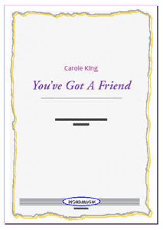 You've Got A Friend, Carole King, Jürgen Moll, Akkordeon-Orchester, James Taylor, Ode an die Freundschaft, mittelschwer, Akkordeon Noten, Cover