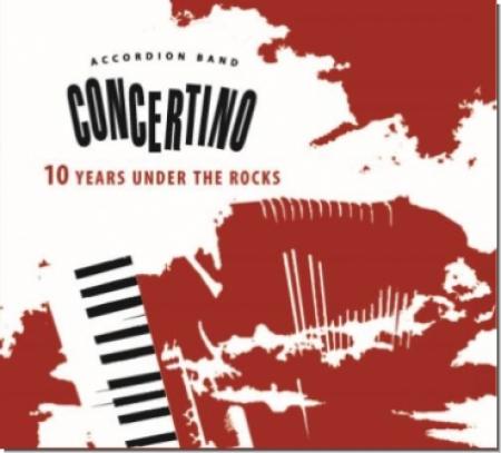 10 Years Under The Rocks, Concertino Spitzen-Akkordeon-Ensemble Jubiläums-CD, Akkordeon-CD, Moldawien