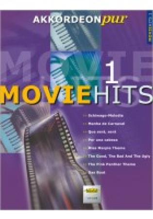 Movie Hits 1, Hans-Günther Kölz, Akkordeon-Solo, Standardbass MII, Spielheft, Soloband, ​Filmmusik, Soundtrack, mittelschwer, Akkordeon pur, Akkordeon Noten