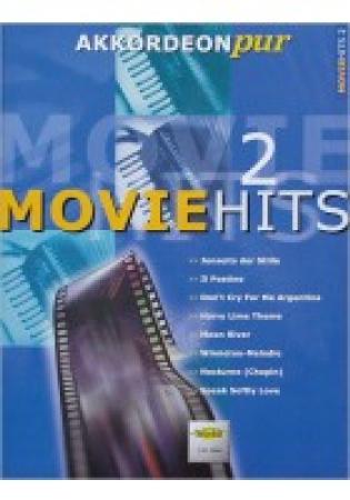 Movie Hits 2, Hans-Günther Kölz, Akkordeon-Solo, Standardbass MII, Spielheft, Soloband, ​Filmmusik, Soundtrack, mittelschwer, Akkordeon pur, Akkordeon Noten