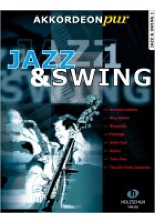 Jazz & Swing 1, Hans-Günther Kölz, Akkordeon-Solo, Standardbass MII, Spielheft, Soloband, ​Klassiker, mittelschwer, Akkordeon pur, Akkordeon Noten