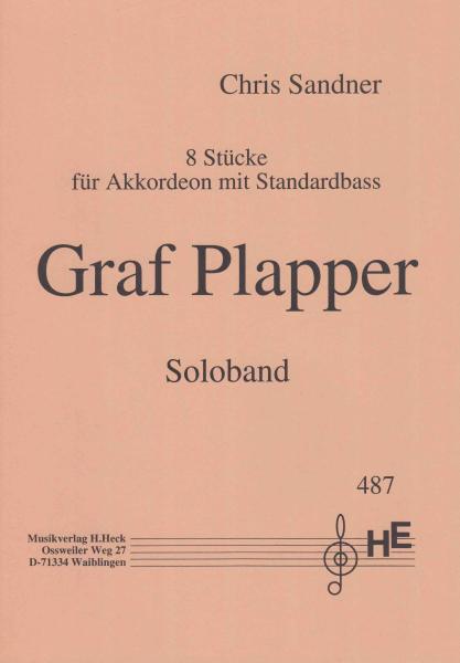 Graf Plapper, Chris Sandner, Akkordeon-Solo, Standardbass MII, Spielheft, Soloband, leicht, Akkordeon Noten