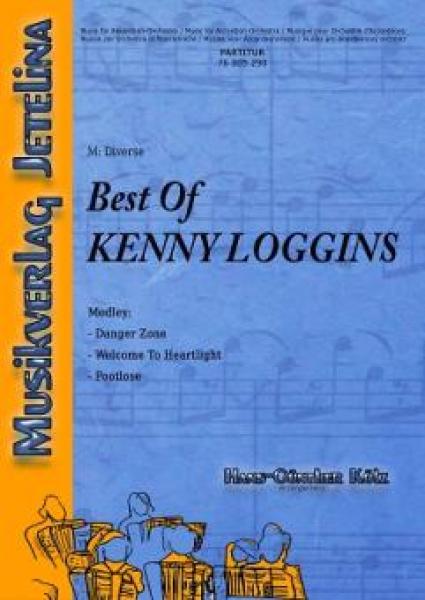 Best Of Kenny Loggins, Hans-Günther Kölz, Akkordeonorchester, Medley, Potpourri, 80er-Jahre Hits, Top Gun, Footloose, flexible Besetzung, mittelschwer, Akkordeon Noten, Cover