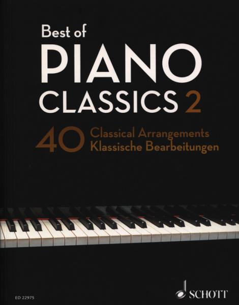 Best of Piano Classics 2, Hans-Günter Heumann, Klavier-Solo, Piano-Solo, Spielheft, Soloband, 40 Klassiker, klassische Bearbeitungen, mittelschwer, Klavier Noten, Cover