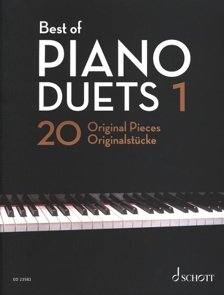 Best of Piano Duets 1, Hans-Günter Heumann, Klavier-Duo, Piano-Duo, Duett, Spielheft, Duoband, 4-händig, 20 Klassiker, mittelschwer, Klavier Noten, Originalstücke, Originalduette, Cover
