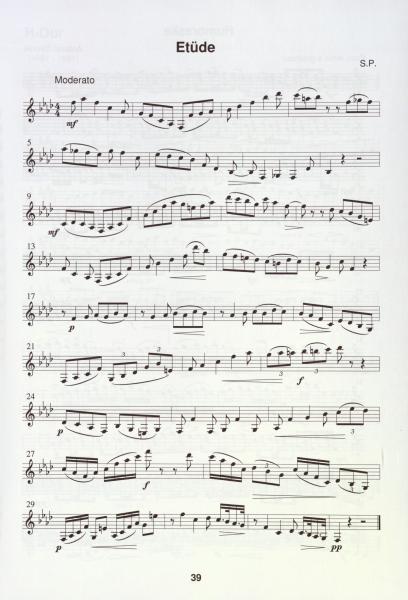Die D3 Schule für Klarinette, Siegfried Pfeifer, Schulwerk für Klarinette, Klarinettenschule, Lehrwerk, Klarinette spielen lernen, leicht-mittelschwer, Klarinetten Noten, Klarinettenunterricht, Notenbeispiel