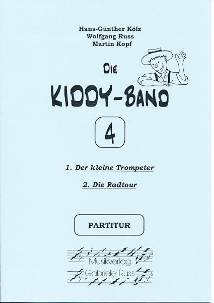 Die KIDDY-Band Vol. 4, Hans-Günther Kölz, Wolfgang Ruß Martin Kopf, Schülerorchester, ideale Ergänzung zur Kiddy-Schule, leicht, Akkordeon Noten