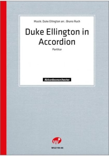 Duke Ellington in Accordion, Bruno Ruch, Akkordeon-Orchester, Jazz, mittelschwer, Akkordeon Noten, Cover