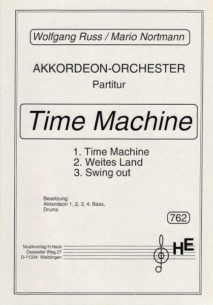 Time Machine, Wolfgang Ruß, Mario Nortmann, Akkordeon-Orchester, leicht-mittelschwer, Akkordeon Noten