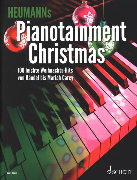 Heumanns Pianotainment Christmas, Hans-Günter Heumann, Klavier-Solo, Piano-Solo, Spielheft, Soloband, 100 Weihnachtslieder, leicht, Klavier Noten, Cover