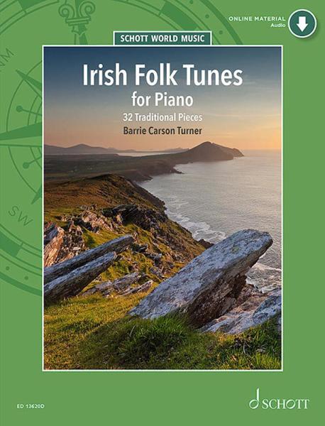 Irish Folk Tunes for Piano, Barrie Carson Turner, Klavier-Solo, Piano-Solo, Spielheft, Soloband, irische Folklore, Irland, Volksmusik, mittelschwer, Klavier Noten, Cover