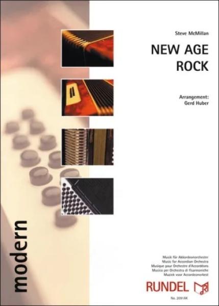 New Age Rock, Steve McMillan, Gerd Huber, Akkordeonorchester, sinfonischer Rock, Konzertstück, mittelschwer-schwer, Akkordeon Noten, Cover