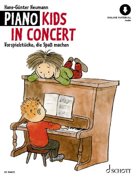 Piano Kids in Concert, Hans-Günter Heumann, Klavier-Solo, Piano-Solo, Spielheft, Soloband, Konzertstücke, Vorspielstücke, leicht, Klavier Noten, Cover