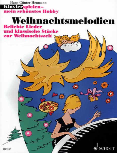Weihnachtsmelodien, Hans-Günter Heumann, Klavier-Solo, Piano-Solo, Spielheft, Soloband, Weihnachtslieder, Weihnachtsnoten, leicht, Klavier Noten, Cover