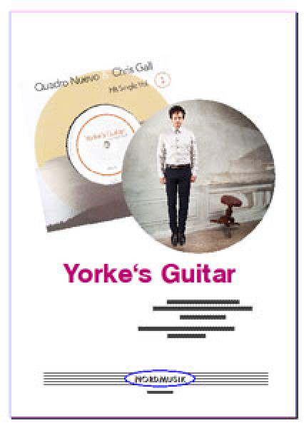 Yorke's Guitar, Chris Gall, Ralf Schwarzien, Akkordeon-Orchester, Jazz-Pop-Ballade, Quadro Nuevo, leicht-mittelschwer, Akkordeon Noten