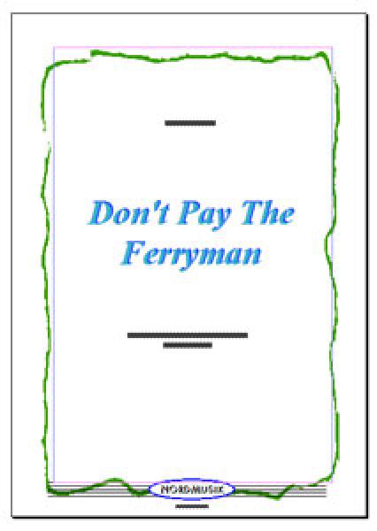 Don't Pay The Ferryman, Chris de Burgh, Ralf Schwarzien, Akkordeon-Orchester, Chart-Hit, Chart-Erfolg, mittelschwer, Akkordeon Noten