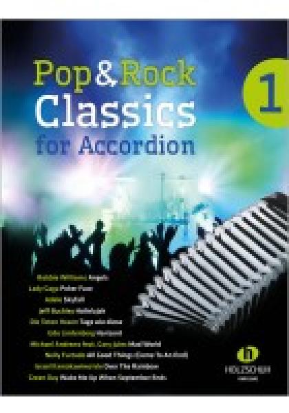 Pop & Rock Classics 1, Waldemar Lang, Akkordeon-Solo, Standardbass MII, Spielheft, Soloband, mittelschwer, Akkordeon Noten