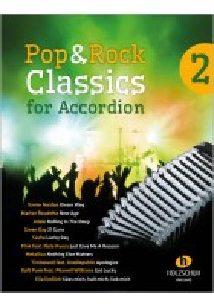 Pop & Rock Classics 2, Waldemar Lang, Akkordeon-Solo, Standardbass MII, Spielheft, Soloband, mittelschwer, Akkordeon Noten