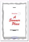 A Summer Place, Max Steiner, Wolfgang Ruß, Akkordeon-Orchester, Filmmusik, Soundtrack, Titellied, leicht, Akkordeon Noten