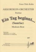 Ein Tag beginnt, Sonnenaufgang, Ernst-Thilo Kalke, Akkordeonorchester, Originalkomposition, mittelschwer, Originalmusik, Akkordeon Noten