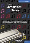 Chromonica Tunes, Wolfgang Kahl, chromatische Mundharmonikamit Klavierbegleitung, Spielheft, Kammermusikduo, inkl. Online-Audiomaterial, leicht-mittel, Mundharmonika Noten, Cover