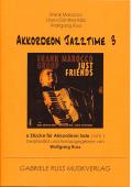 Akkordeon Jazztime Band 3, Frank Marocco, Wolfgang Ruß, Hans-Günther Kölz, Akkordeon Solo, Standardbass MII, mittel-schwer, Akkordeon Noten, CD Just Friends, Jazz
