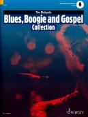 Blues, Boogie and Gospel Collection, Tim Richards, Klavier-Solo, Piano-Solo, Spielheft, Soloband, Improvisation, mit Online-Material, mittelschwer, Klavier Noten, Cover