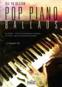 Die 40 besten Pop Piano Ballads 1, Gerhard Kölbl, Klavier, Spielheft, Soloband, Popballaden, mit 2 Audio-CDs, leicht-mittelschwer, Fortgeschrittene, Klavier Noten, Cover