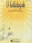Hallelujah, Leonard Cohen, Einzelausgabe, Klavier, Gesang, Gitarre, Megahit, Welthit, leicht, Klavier Noten