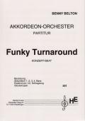 Funky Turnaround, Hans-Günther Kölz, Benny Belton, Akkordeonorchester, moderner Konzert-Beat, mittelschwer, Originalmusik, Akkordeon Noten