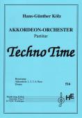 Techno Time, Hans-Günther Kölz, Akkordeonorchester, Originalkomposition, Spielstück, leicht, Originalmusik, Akkordeon Noten, erste Orchesterstücke